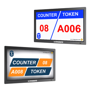 QMS Android Queue-Management-System Für Banken Restaurants Krankenhäuser Ticket Dispenser, Zähler Anruf Einheit Und Display - Product Image 1