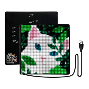 โฆษณาเสื้อกั๊ก LED กระเป๋าเป้สะพายหลังป้ายโฆษณาหน้าจอ USB/DC5V กระเป๋า LED RGB สี 64*64 พิกเซลหน้าจอ LED กระเป๋าเป้สะพายหลัง - Product Image 1