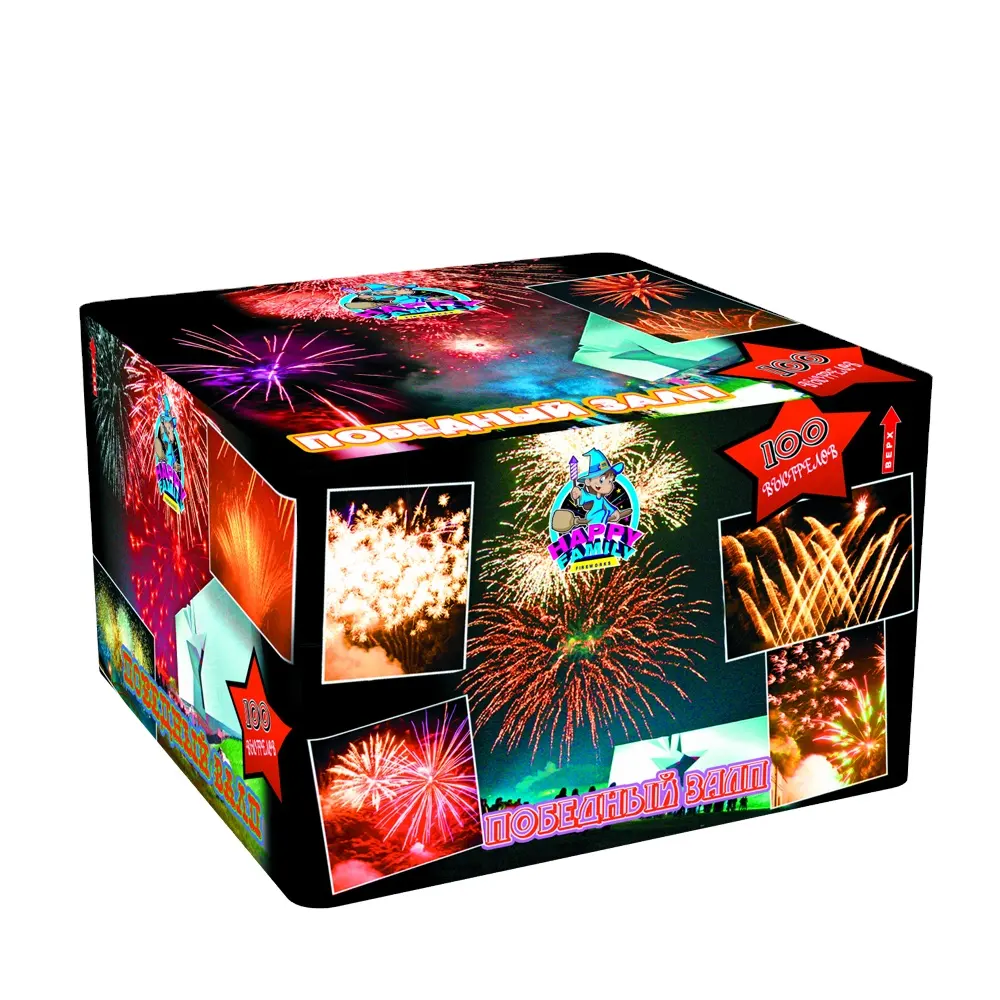 China Liuyang Wholesale 100 Shots Cake Firework For Party