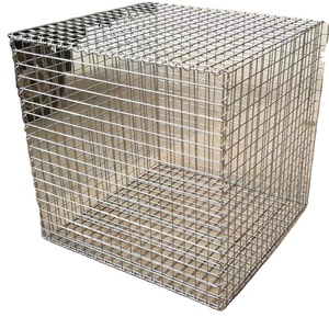 Rete esagonale pesante della maglia del gabbione galvanizzata all'ingrosso della fabbrica 2x1x1m per impedire le reti della gabbia della pietra di perdita dell'acqua e del suolo - Product Image 1
