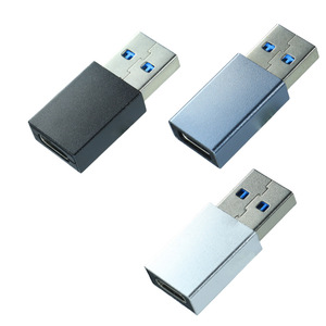 携帯電話ノートパソコン用OTG Type-CアダプターUSB 3.0電源コンバータデータケーブル充電新しい状態PC TPCプラグ - Product Image 1