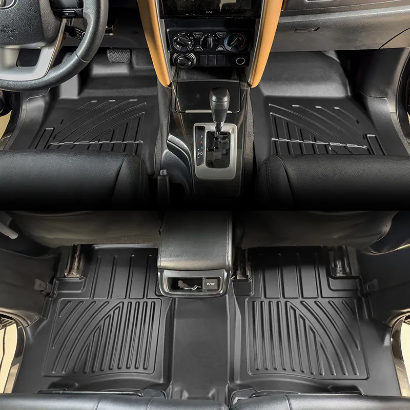 Vente en gros d'usine KQD Tapis de voiture en TPE antidérapant et étanche Tapis de sol 3D pour Mazda 2 Mazda 3 Mazda 6 BT-50