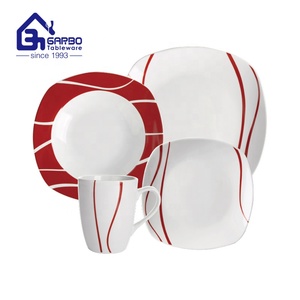 16件陶瓷餐具，价格有竞争力，交货时间快，可定制 - Product Image 3