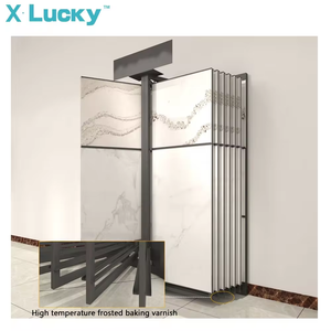 May mắn tùy chỉnh bằng đá cẩm thạch triển lãm sàn gỗ đứng đá nhân tạo đơn giản Thảm gạch hiển thị giá sàn thảm kệ - Product Image 6