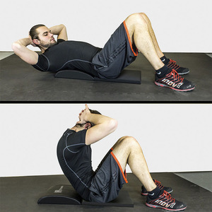 Sports &amp; Entertainment Product Manufactured Exercise Sit-<strong>Up</strong> AB Training Premium Yoga Exercise Mat Ab Mat with Tailbone <strong>Pad</strong> - Product Image 5