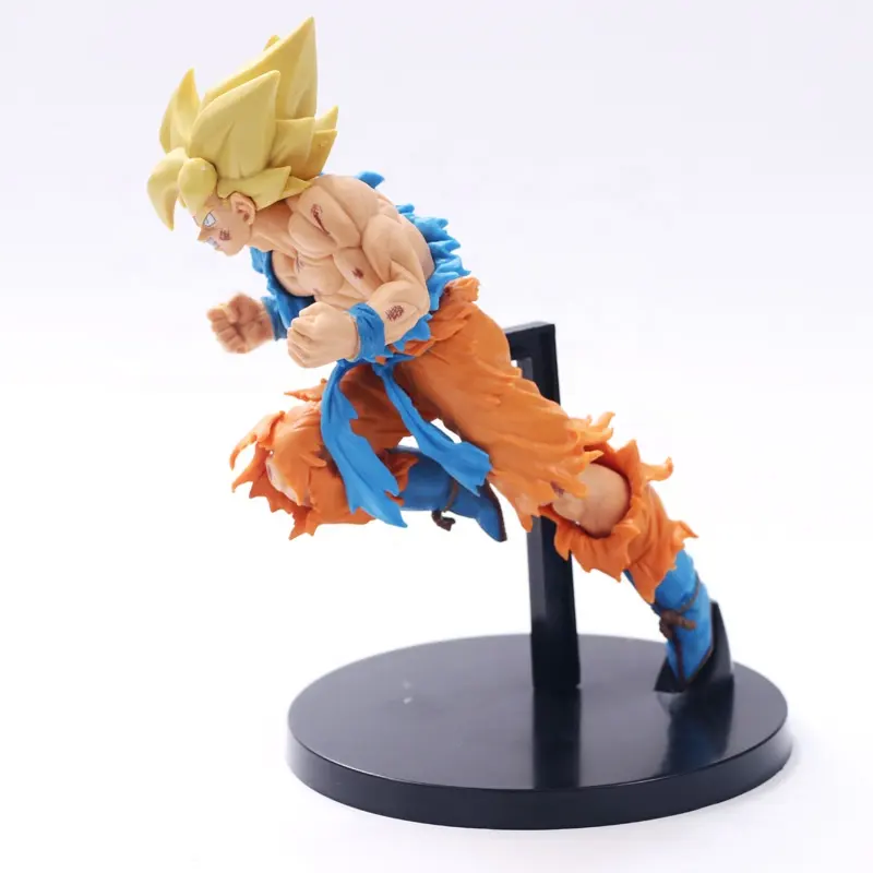 19cm Japanese Anime Figurine Classical Z Super Saiyan Son Goku PVC Action Figure Model Toy Boxed For Decoration Dragon Z Ball
