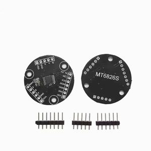 MT6826S, codificador magnético de alta precisión y alta velocidad, módulo de sensor de medición de ángulo de inducción magnética