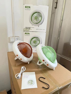 带灯和遥控可调光的发光二极管吊扇薄型110V 220V B22/E27带发光二极管灯的小型吊扇 - Product Image 5