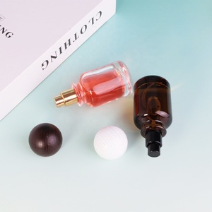 Empty <strong>Perfume</strong> Bottles with Sprayer 30ml 50ml 100ml Amber Glass for <strong>DIY</strong> Parfum Essential Oil Refillable Bottle - Product Image 1