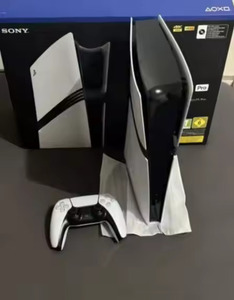 索尼PS5 Pro 1TB二手游戏机，配有10个免费游戏2个控制器1个耳机电视连接，准备发货 - Product Image 4