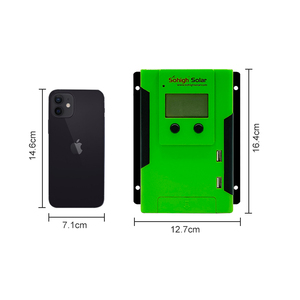 100A 12 24 36 48 V Solar laderegler Panel-Controller Lithium-Blei-Säure-Batterie pwm Solar laderegler - Product Image 2
