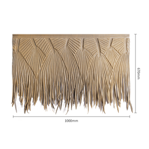 Nhân tạo Palm thatch mái CuộN UV chống thấm nước chống cháy cho Pavilion vườn khu nghỉ mát Tiki ô mái ngói - Product Image 6