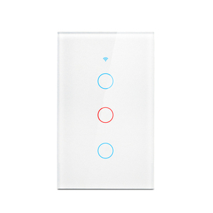 WiFi智能开关图雅美国触摸传感器开关定时器语音控制通过Alexa谷歌家庭智能生活 - Product Image 1