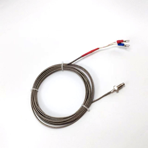 加热系统用暴露尖端热电偶传感器K型Pt100温度探头 - Product Image 6