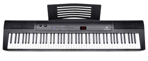Lehoo Teclado de Iluminación de Piano Digital Función Táctil Enseñanza USB-Midi APP Teclado de Piano Teclado Estándar de 88 Teclas - Product Image 4