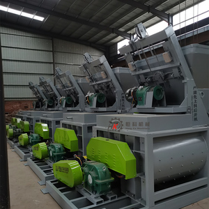 Automatic Discharge Forced <strong>Mixer</strong> <strong>JS750</strong> Mixing Plant Building Concrete Biaxial Mixing Station Equipment