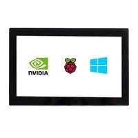 Display Open Frame da 10 pollici 1024x600 / 1280*800 / 1920*1200 10.1 pollici HD MI capacitivo Touch screen per Raspberry Pi 4 - Product Image 4