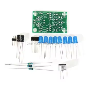 Kit elettronico fai da te Set di melodia ad attivazione vocale luce divertente ICs pratica di saldatura per l'allenamento di produzione di E-Learning - Product Image 3
