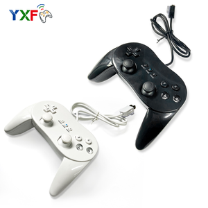 Mando con cable para Nintendo Wii pro, mando negro - Product Image 4