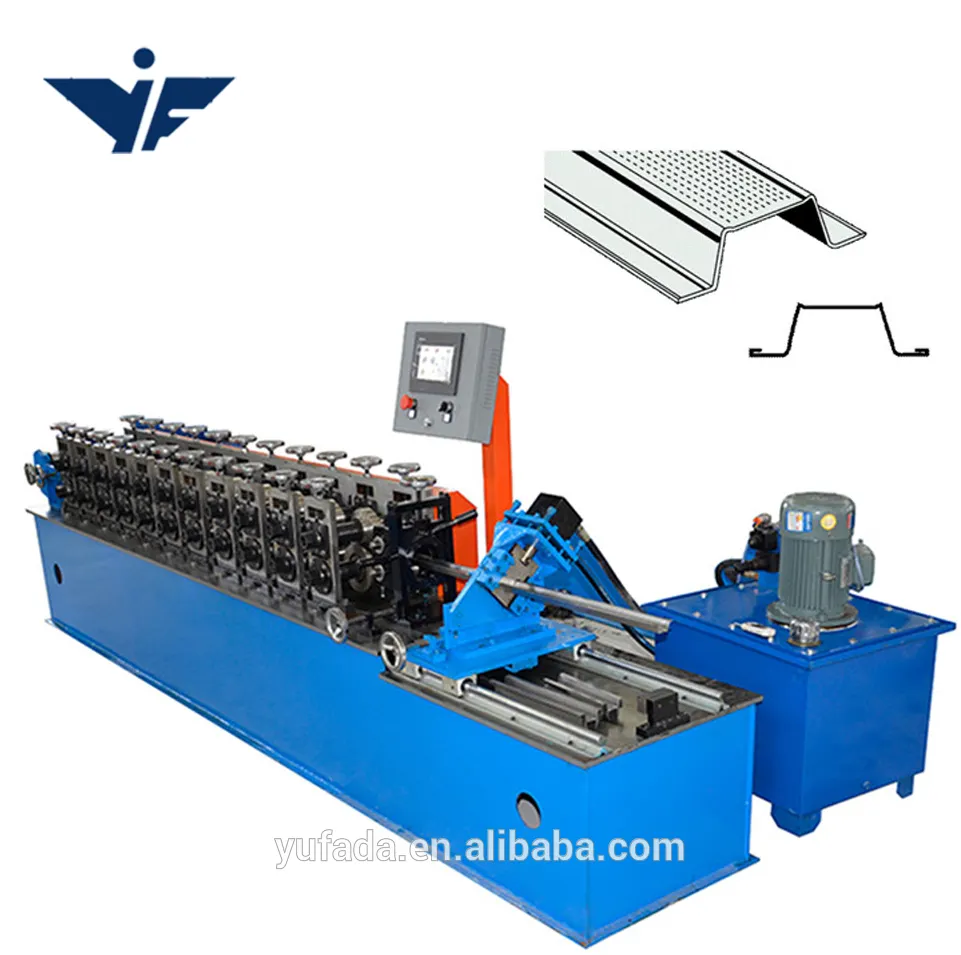 YUFA 2022 Hot sale omega profiles ceiling keel forming machine profile manufacturing line for drywall making in low price