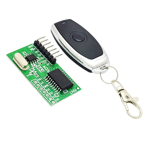 Kit de transmisor y receptor inalámbrico Rf de 433Mhz o 315Mhz Controlador de un solo canal de control remoto programable