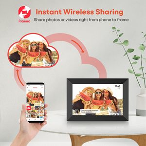 HD IPS Electronic <strong>Photo</strong> <strong>Frame</strong> Video Player <strong>Digital</strong> <strong>Photo</strong> <strong>Frame</strong> <strong>with</strong> Music, Video <strong>Function</strong> <strong>Digital</strong> Wall <strong>Frame</strong> - Product Image 2