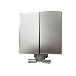 Foldable Three-Sided Square Cosmetic Table Mirror Makeup Vanity Dressing Desk Mirror for Enhanced <strong>Reflection</strong> - Product Image 3