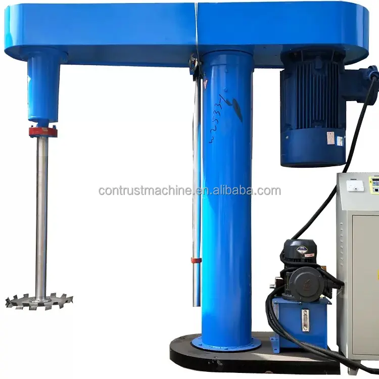 Máquina de dispersión y mezcla de pintura Máquina de revestimiento de pequeña capacidad Máquina de dispersión de alta velocidad