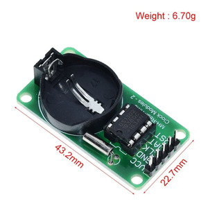 Neuankömmling RTC DS1302 Echtzeituhr modul für AVR ARM PIC SMD
