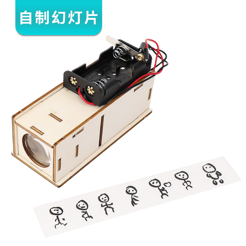 Projecteur de diapositives 965 en bois