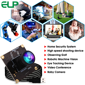 ELP Global Shutter USB <strong>Camera</strong> <strong>Module</strong> 1080P Wide Angle No Distortion Lens 90fps Web PC <strong>Camera</strong> Board for Laptop <strong>Raspberry</strong> <strong>Pi</strong> - Product Image 6