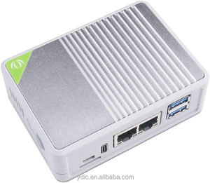 Mini Router con modulo di calcolo Raspberry Pi 4, Dual Gigabit Ethernet NICs,4GB RAM 32GB eMMC con custodia per dissipatore di calore in alluminio - Product Image 2