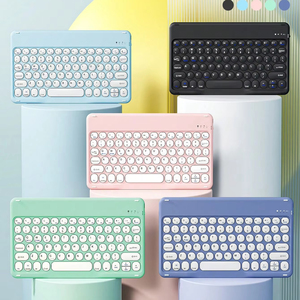 Elegante teclado inalámbrico ultrafino con tecla de borde redondo Compatible con IOS Android para portátiles con Windows Nuevo producto - Product Image 1