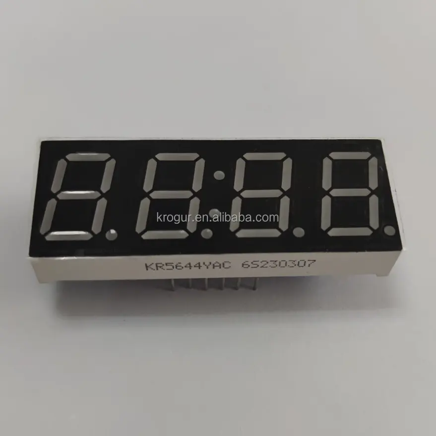 7 segment 4 digit 056 inch digital chess clock display