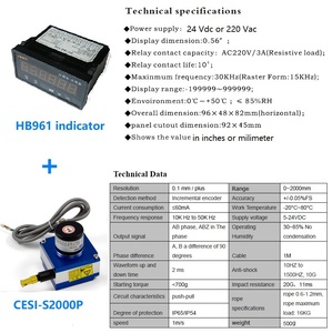 CALT String Encoder Linearer Positions sensor 0-2000mm Bereich mit DRO-Zug draht zur Winkel-und linearen Positions messung - Product Image 4