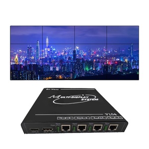 4K60 komut merkezi projektör füzyon işlemci 1 <span class=keywords><strong>4</strong></span> Out çoklu ekran görüntüleyici 2X2 1X4 4X1 piksel haritalama çoklu ekran genişletici - Product Image 1