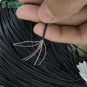 ROHS Multi-<strong>core</strong> Enameled <strong>Wire</strong> 2 / 3 / 4 / 5 / 6 / 8 / 9 <strong>Core</strong> Conductor 8/0.08MM Soft Cable PVC Headphone Cable Repair Line - Product Image 1