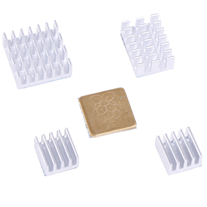 Ahududu Pi 4 için 4B alüminyum soğutucu isı emici bilgisayar soğutucu radyatör elektronik çip için ısı dağılımı soğutma pedleri - Product Image 6
