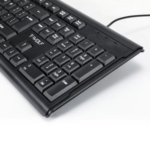 Combo de teclado y ratón con cable USB VONN OEM TF500 de estilo empresarial, 104 teclas, 2 en 1, para ordenador portátil de ofic - Product Image 4