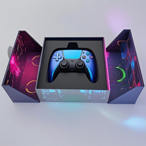 Пользовательские печатные PS5 & Xbox игровой контроллер Подарочная коробка с УФ-покрытием крафт-бумага картонные жесткие коробки EVA вставка Бытовая электроника - Product Image 1
