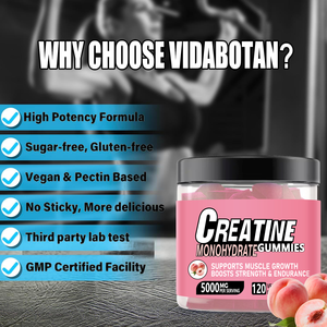 Oem/odm <span class=keywords><strong>Creatine</strong></span> monohydrate Gummy 5000มก. สนับสนุนการเจริญเติบโตของกล้ามเนื้อสำหรับกีฬาที่มี <span class=keywords><strong>Creatine</strong></span> monohydrate 5000มก. - Product Image 5
