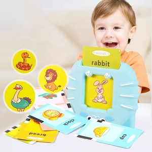 YMX KA06 Music Learning bilingue English Autable Reading Talk Talk Toys Flash Words Cards flashcard Reader for Kid Children - Product Image 5