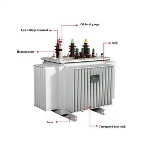 Hoch effiziente dreiphasige Öltransformator-Eingangs spannung 220kV/10kV Ausgangs spannung 480V/440V/380V/400V/11kV 50Hz/60Hz - Product Image 3