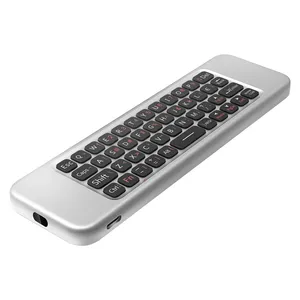 Ihomemix OEM Factories Benutzer definierte Sprach fernbedienung W3 2.4G Drahtlose Mini-Tastaturen IR-Lernluft-Maus steuerung Für TV-Box