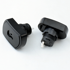 Schneller Kunststoff-Druckknopf schalter mit doppelter Unterbrechung Elektrischer Drucktasten schalter Momentan-Drucksc halter - Product Image 4