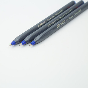 JPS ODM Stylo ucuz kişiselleştirilmiş yaratıcı basit gri çubuk ekle kol sorunsuz yazıyor ve kolayca tükenmez kalem solmaz - Product Image 4