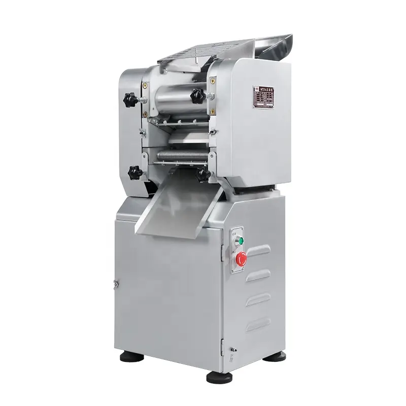 Commerciale automatico in acciaio inox Pasta Pasta macchina ad alta capacità di Pasta Sheeter per uso panificio pane Pizza Hotel industrie