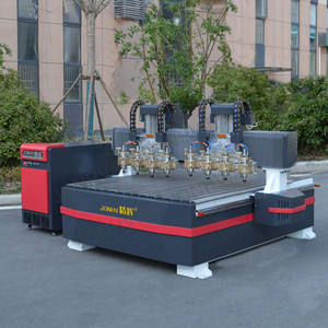 Industria de muebles MDF Carpintería 1325 Máquina de enrutador CNC de corte de madera multifunción - Product Image 6