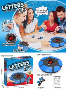 Crazy Letters Bastaボードペースの速い単語ゲームアルファベットインタラクティブボードゲーム親子インタラクティブおもちゃ - Product Image 5