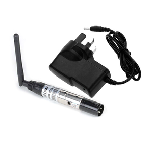 DMX512ตัวรับสัญญาณไร้สาย2.4G ISM ตัวรับสัญญาณ RGBW LED ไฟพาร์สำหรับเวที DJ ดิสโก้บาร์ระยะการสื่อสาร300M